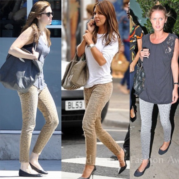 Current Elliott Leopard Jeans - Picture 3 of 8